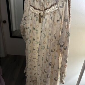Velveteen Moon Star Print
Frankie Embellished Boho Dress